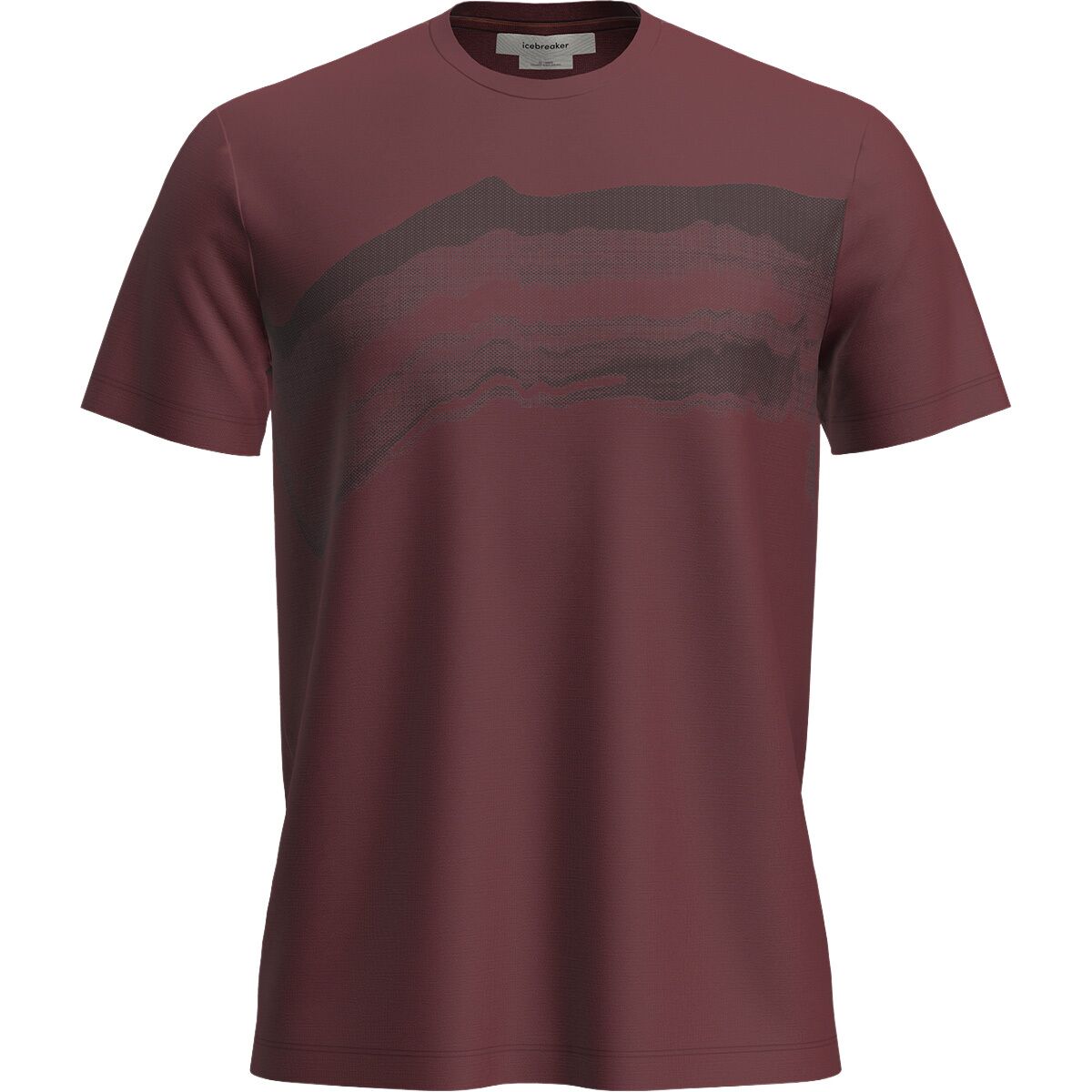 Image of Icebreaker Merino 150 Tech Lite Getaway T-Shirt - Men's Port, XXL