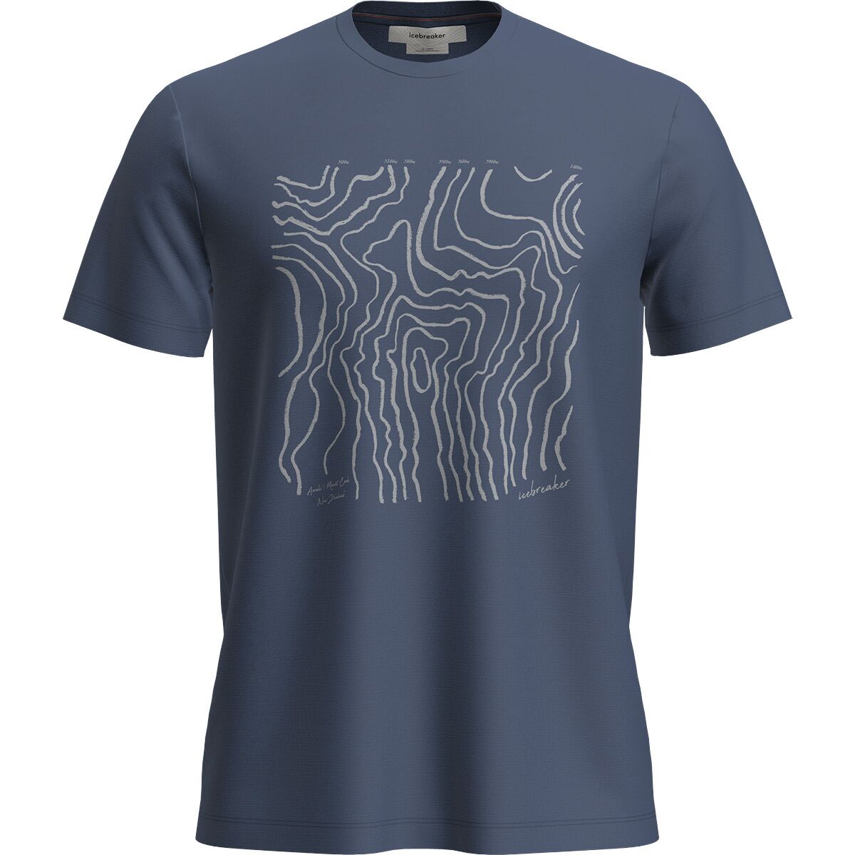 Icebreaker Icebreaker Merino 150 Tech Lite Great Heights T-Shirt - Men's Dawn, L