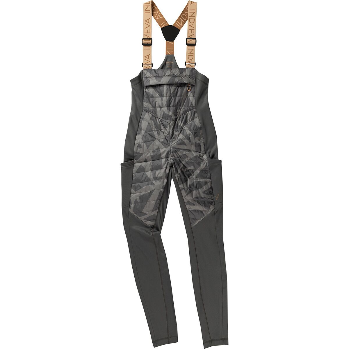 Image of Indyeva Boon Bib Pant - Women's Zinc Root/Storm Sky CB, S