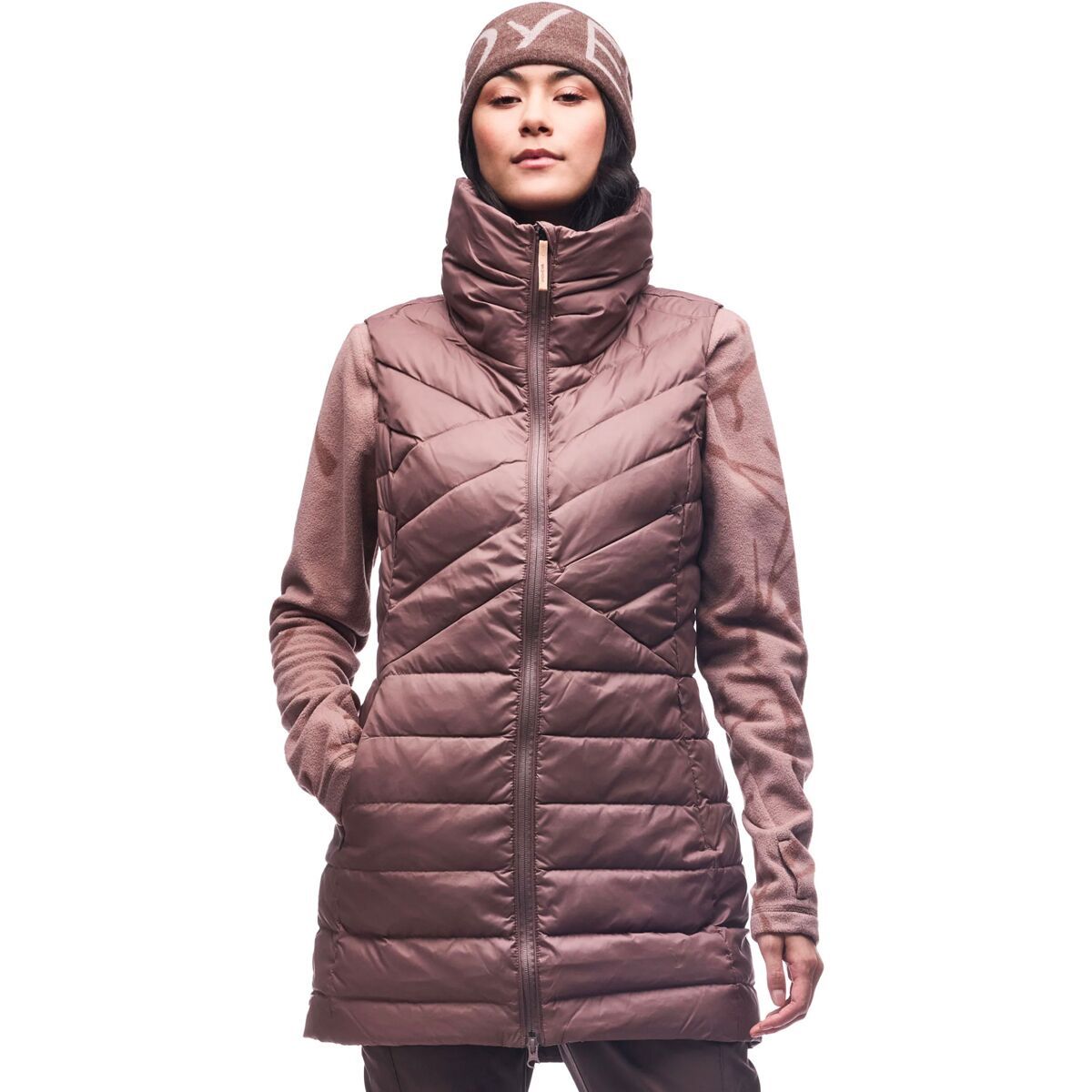 Indyeva Kapa Long Full-Zip Vest - Women's Wisteria, XL