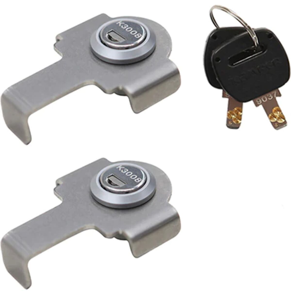 iKamper Bracket Locks 3.0 Silver Grey, One Size