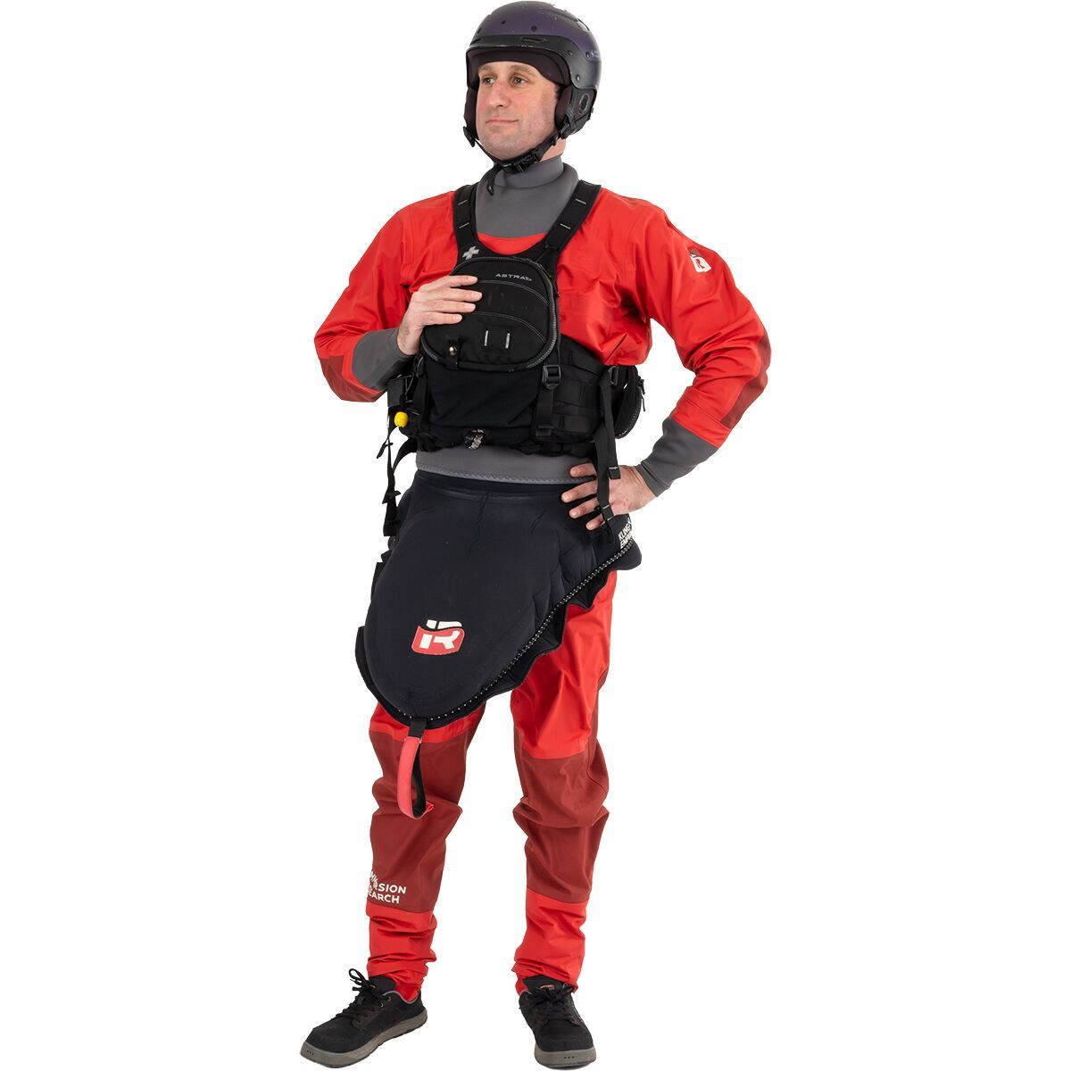 Image of Immersion Research 7Figure Dry Suit Red Planet, M