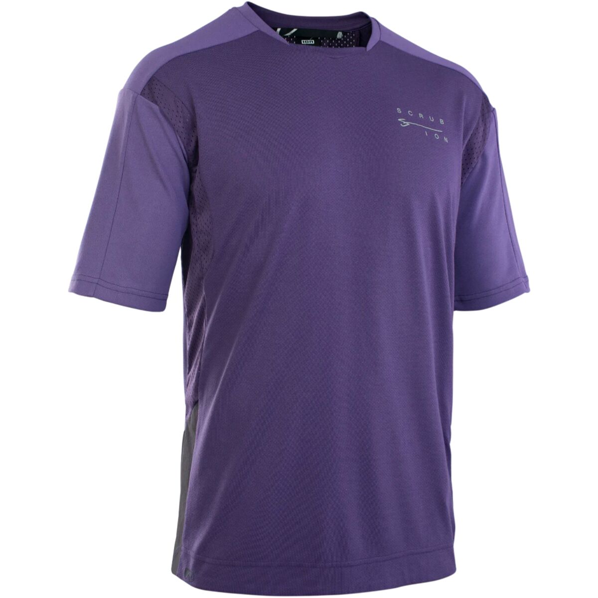ION ION Scrub Amp Short-Sleeve BAT Jersey - Men's Dark Purple, S