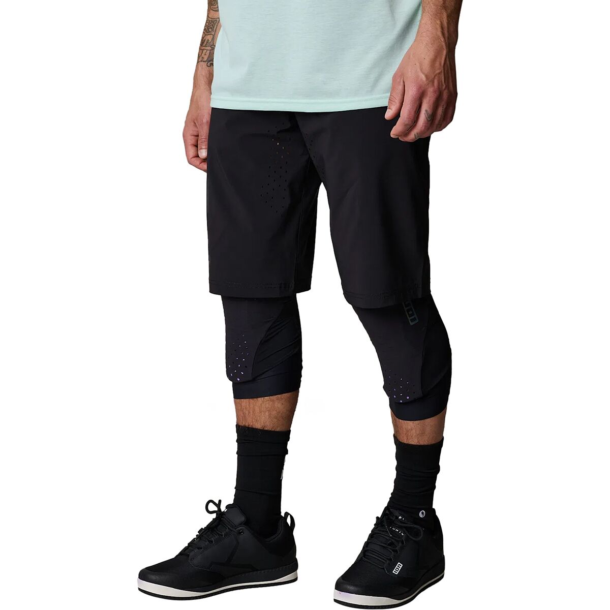 ION ION Ionic LT Bike Shorts - Men's Black, L
