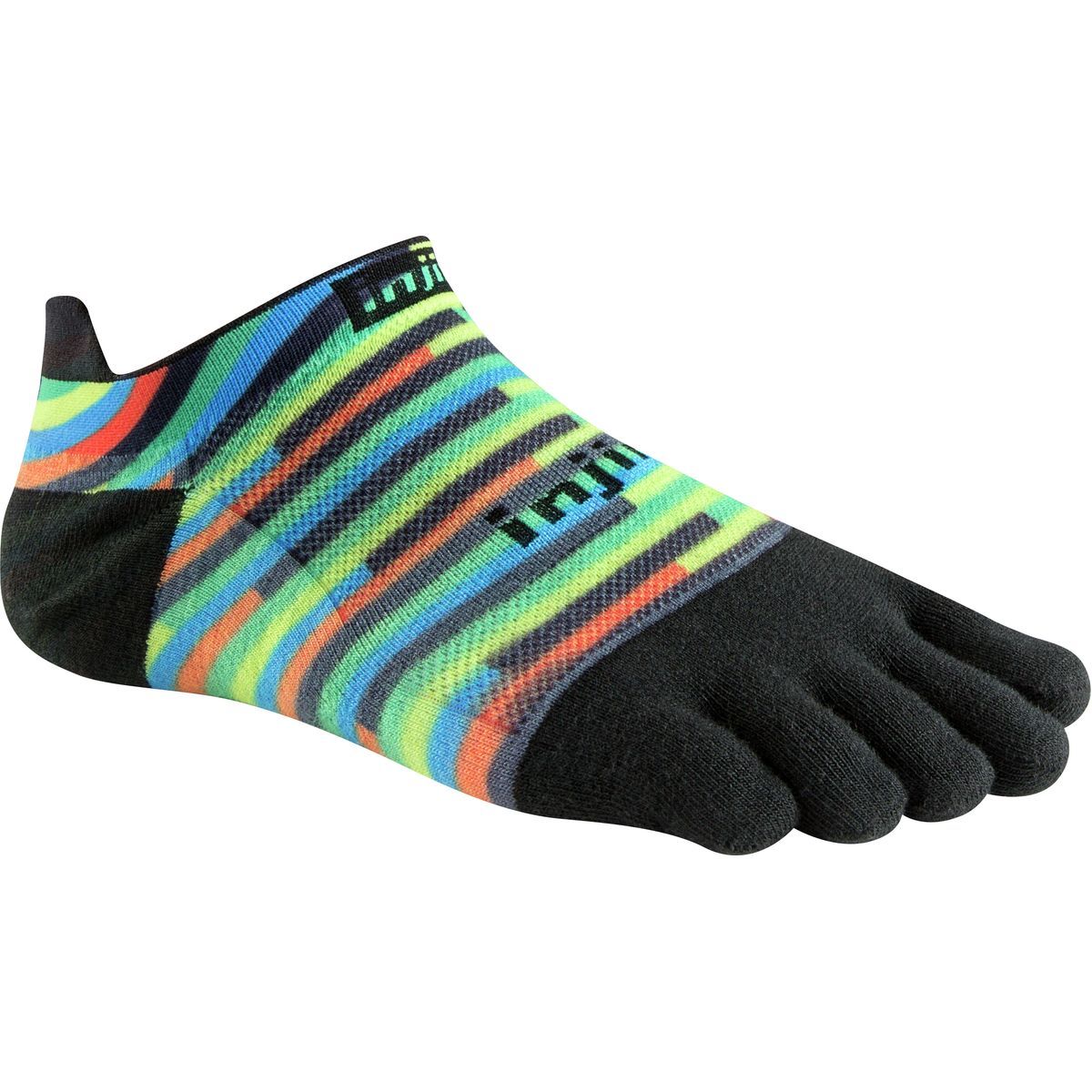 Download Injinji Run Lightweight Coolmax No Show Toe Sock INJ0028 SPI S