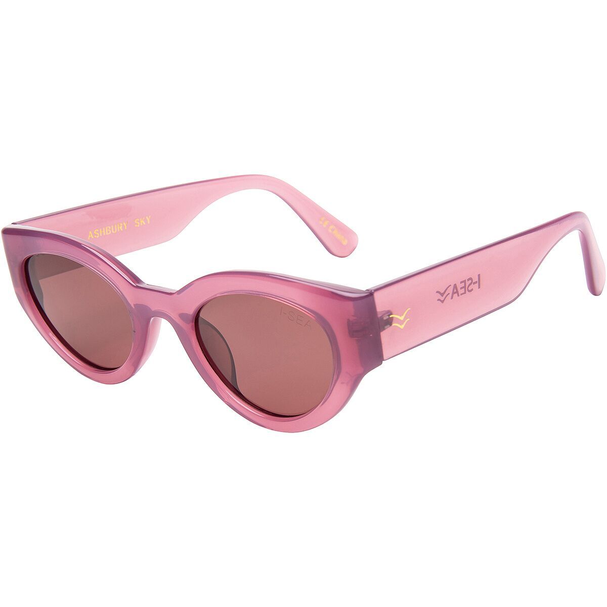Image of I-SEA Ashbury Sky Polarized Sunglasses Rose/Plum, One Size