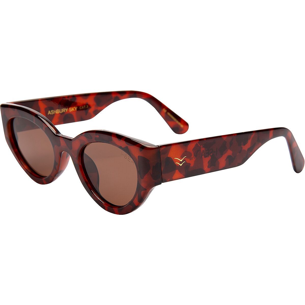 Image of I-SEA Ashbury Sky Polarized Sunglasses Tort/Brown, One Size