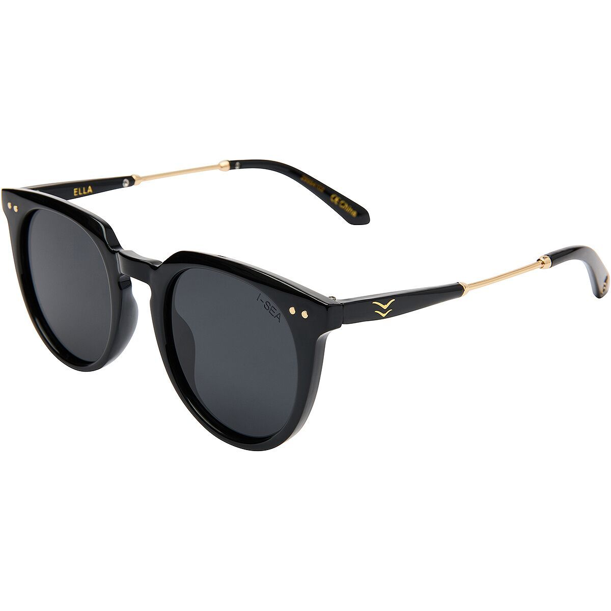 I-SEA I-SEA Ella Polarized Sunglasses Black/Smoke, One Size