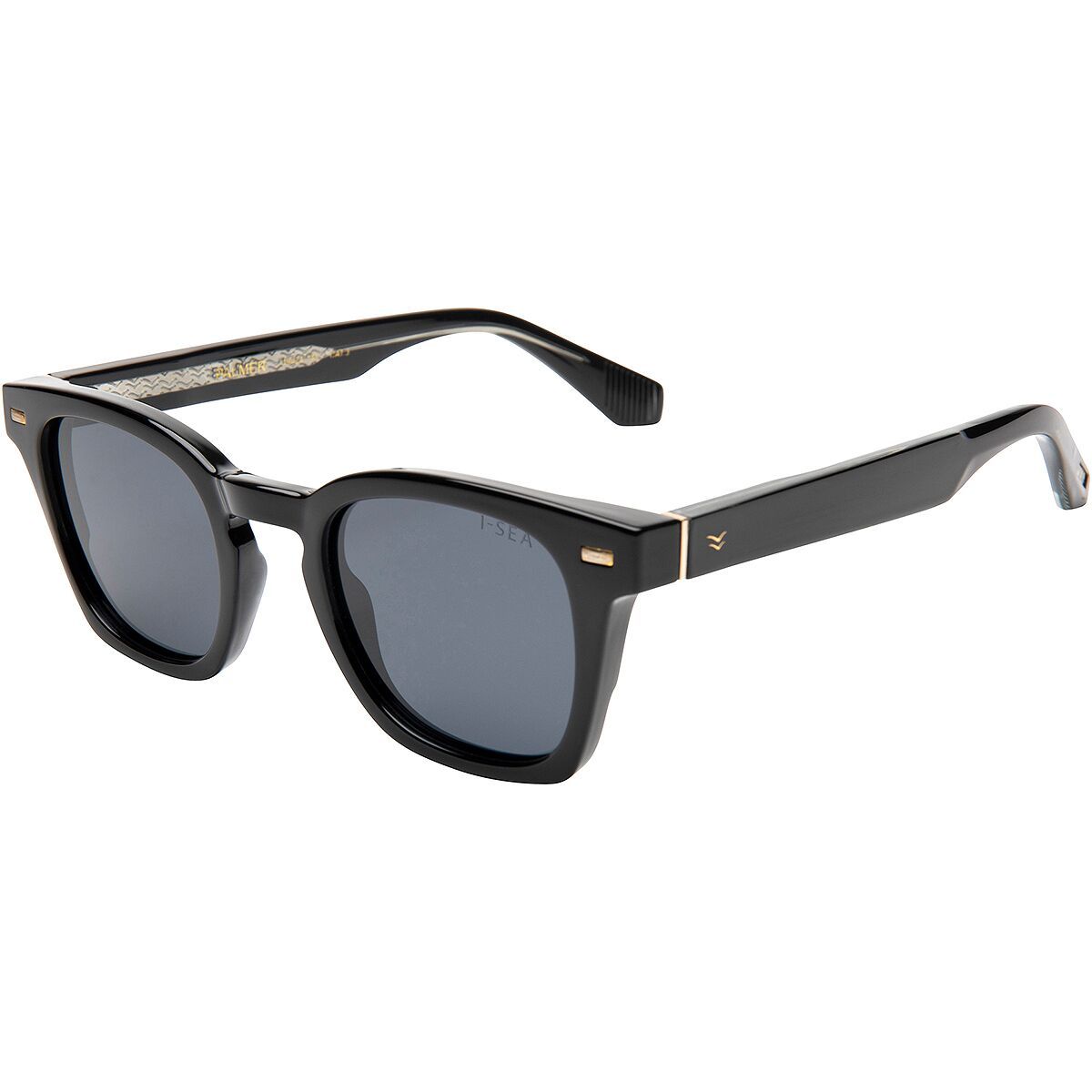 I-SEA I-SEA Palmer Polarized Sunglasses Black/Smoke, One Size