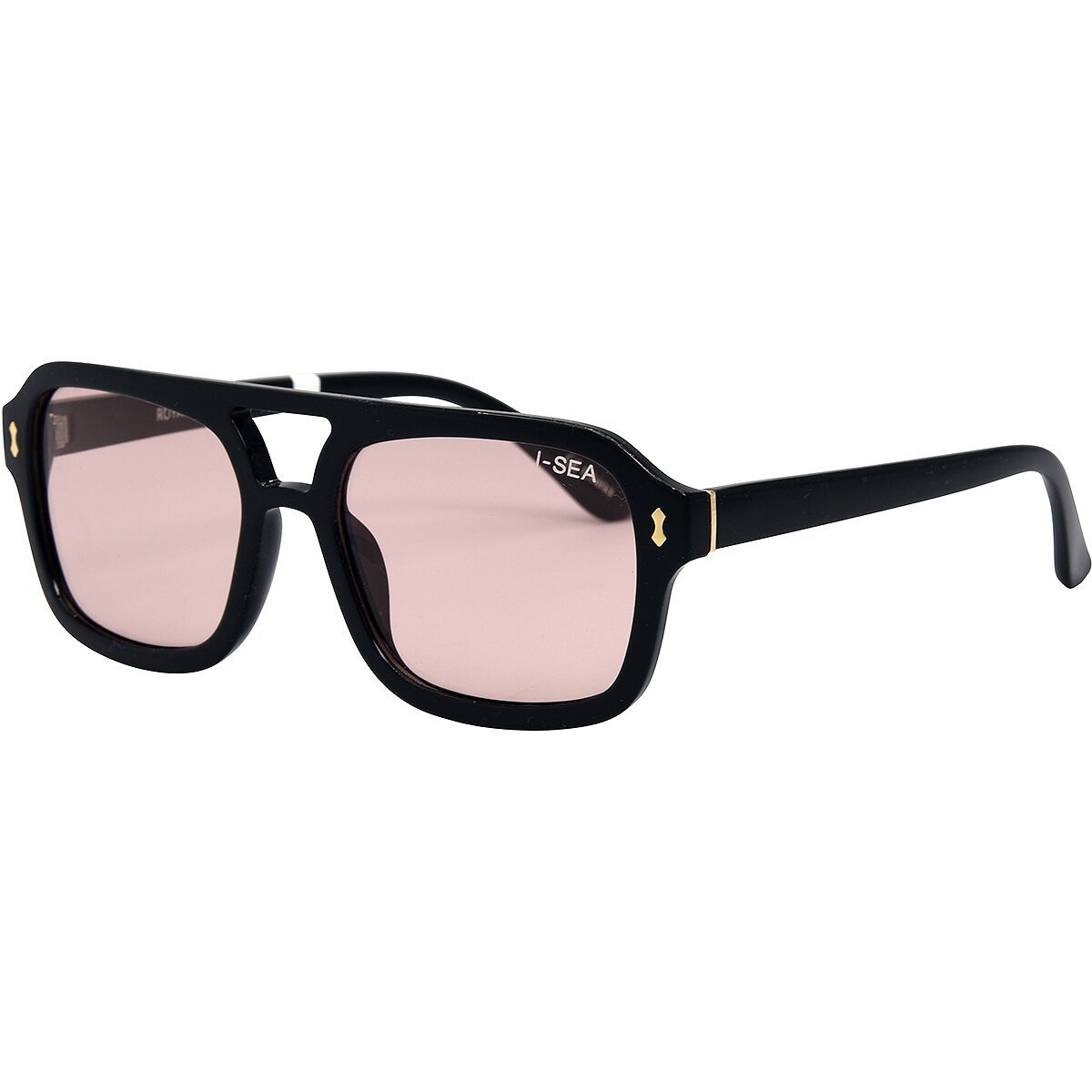 I-SEA I-SEA Royal Polarized Sunglasses Black/Peach, One Size
