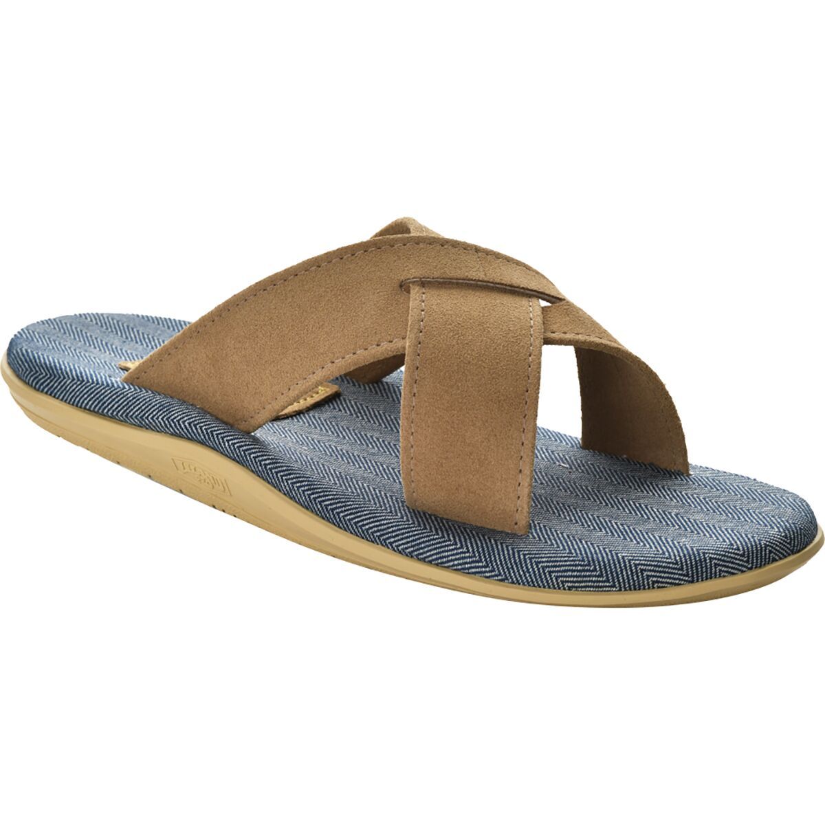 Image of Island Slipper Heringbone Slide Sandal Heringbone, Mens 6.0/Womens 7.0