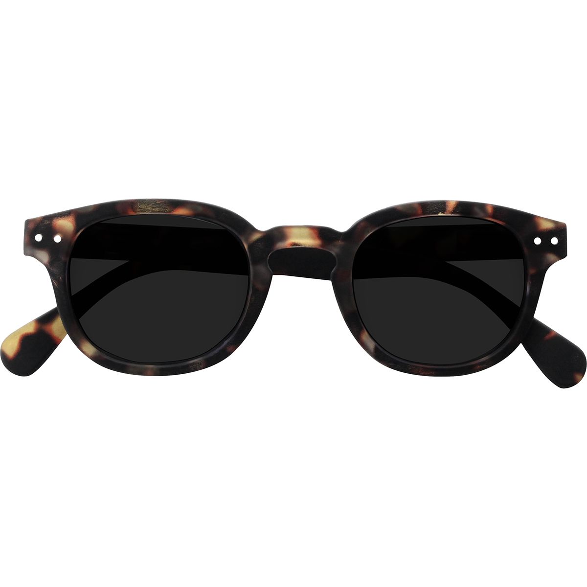 Izipizi Izipizi #C Sun The Retro Sunglasses Tortoise/Grey, One Size
