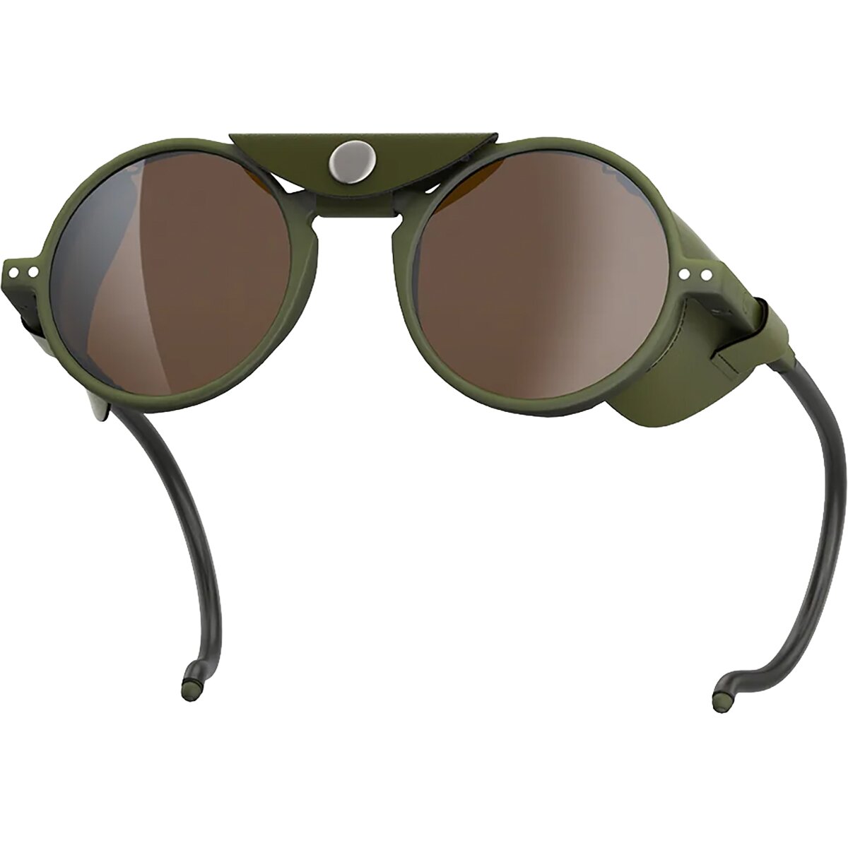 Izipizi #Sun Glacier The Round Sunglasses Khaki Green, One Size