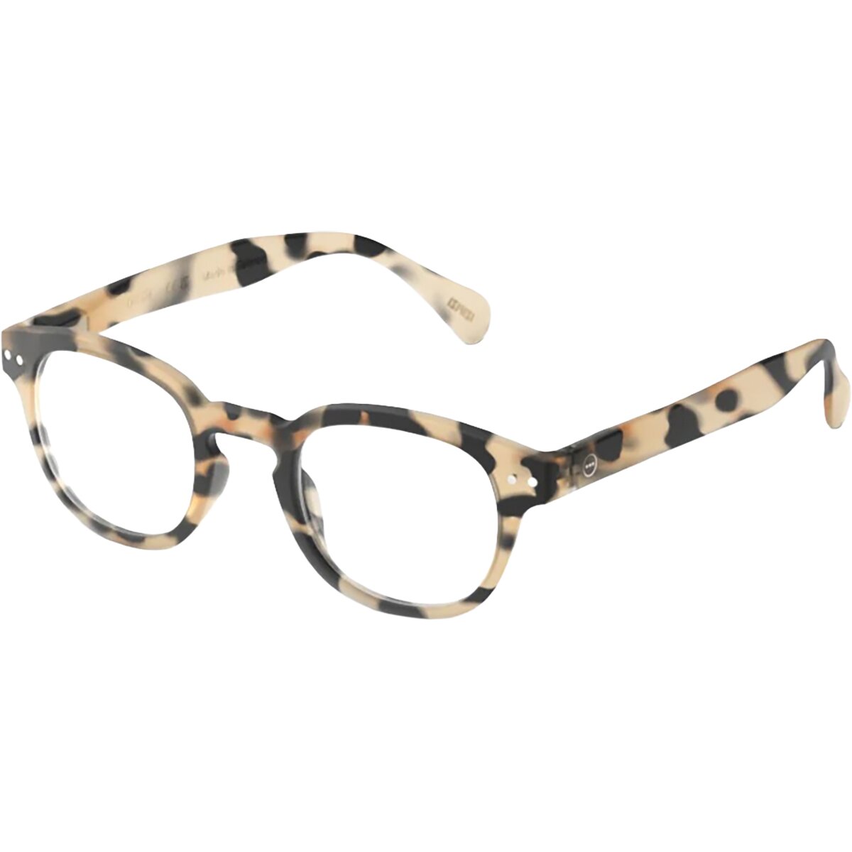 Image of Izipizi Reading #C, +2.5 Light Tortoise, One Size