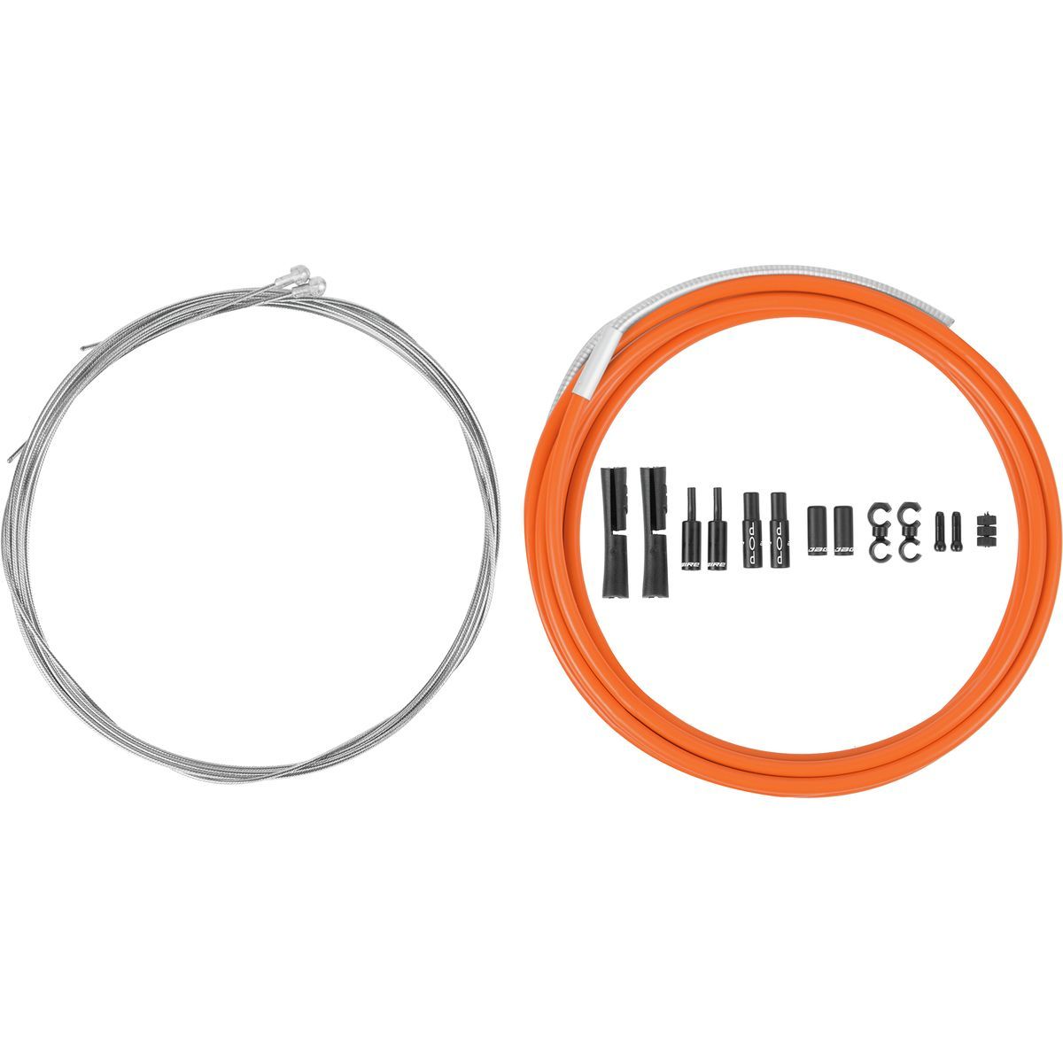 Image of Jagwire Road Pro Brake Cable Kit Orange, Shimano/SRAM
