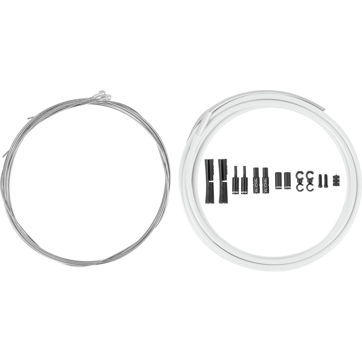 Jagwire Jagwire Road Pro Brake Cable Kit White, Shimano/SRAM