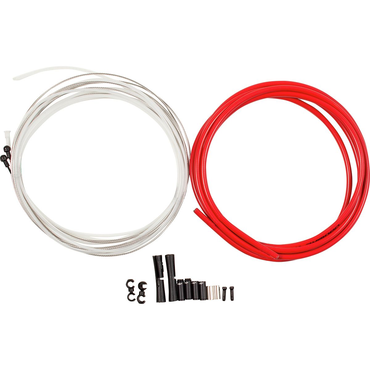 Image of Jagwire Road Elite Sealed Brake Cable Kit Red, SRAM/Shimano