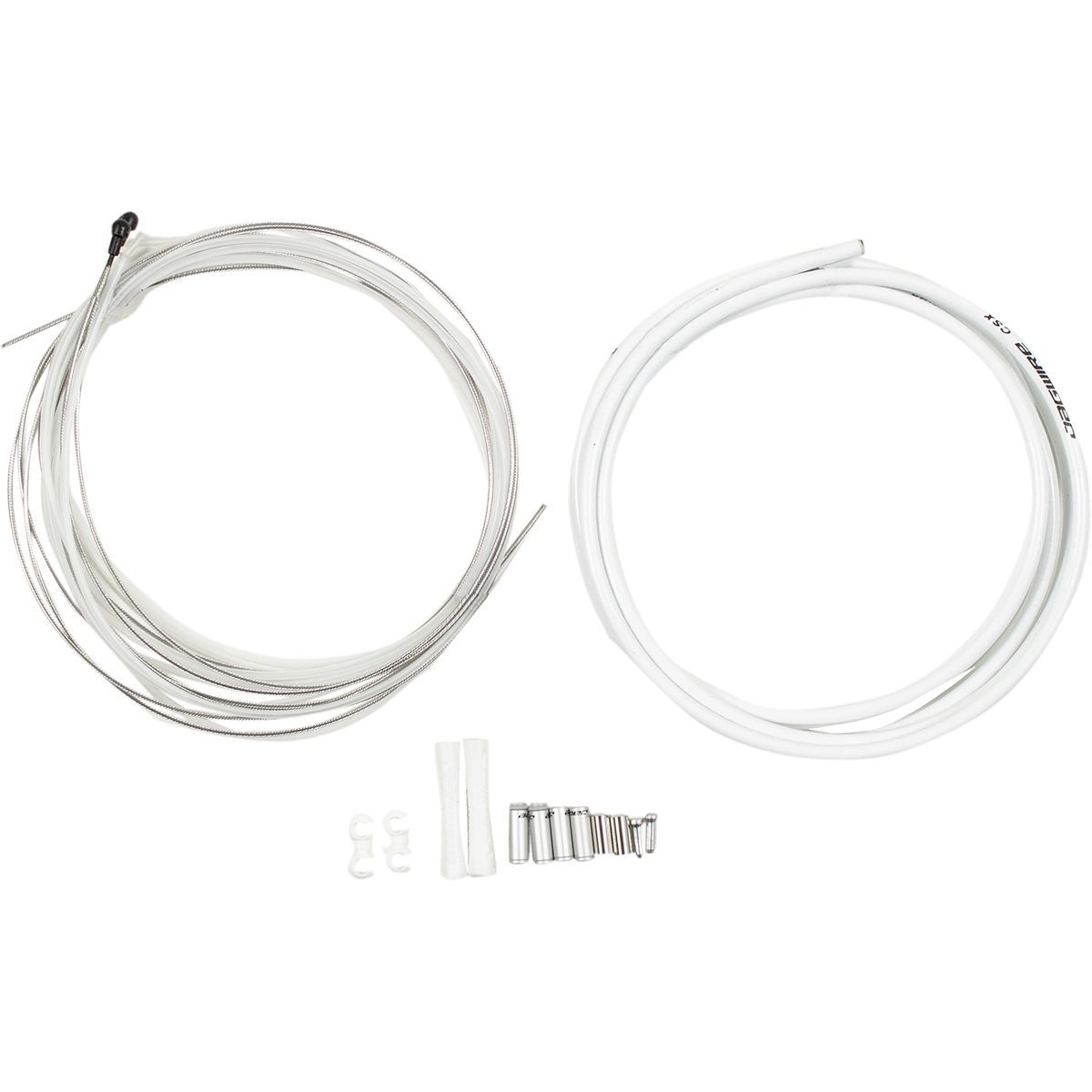 Jagwire Road Elite Sealed Brake Cable Kit White, SRAM/Shimano