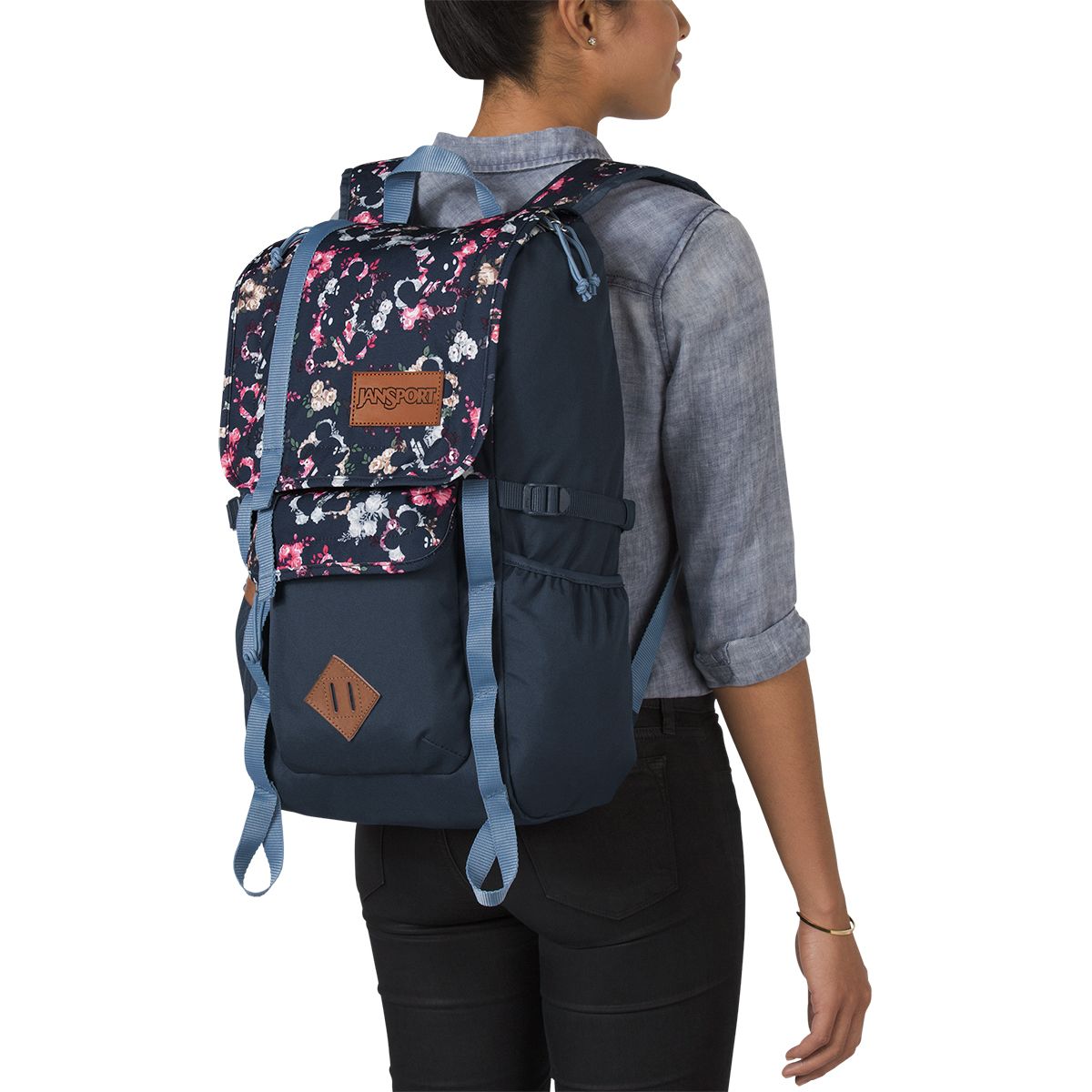 disney jansport backpack 4 pocket Right Pack Special Edition fully lined interior features a padded laptop sleeve to protect your tablet or laptops up to 15 inch JanSport Disney Hatchet 28L Backpack