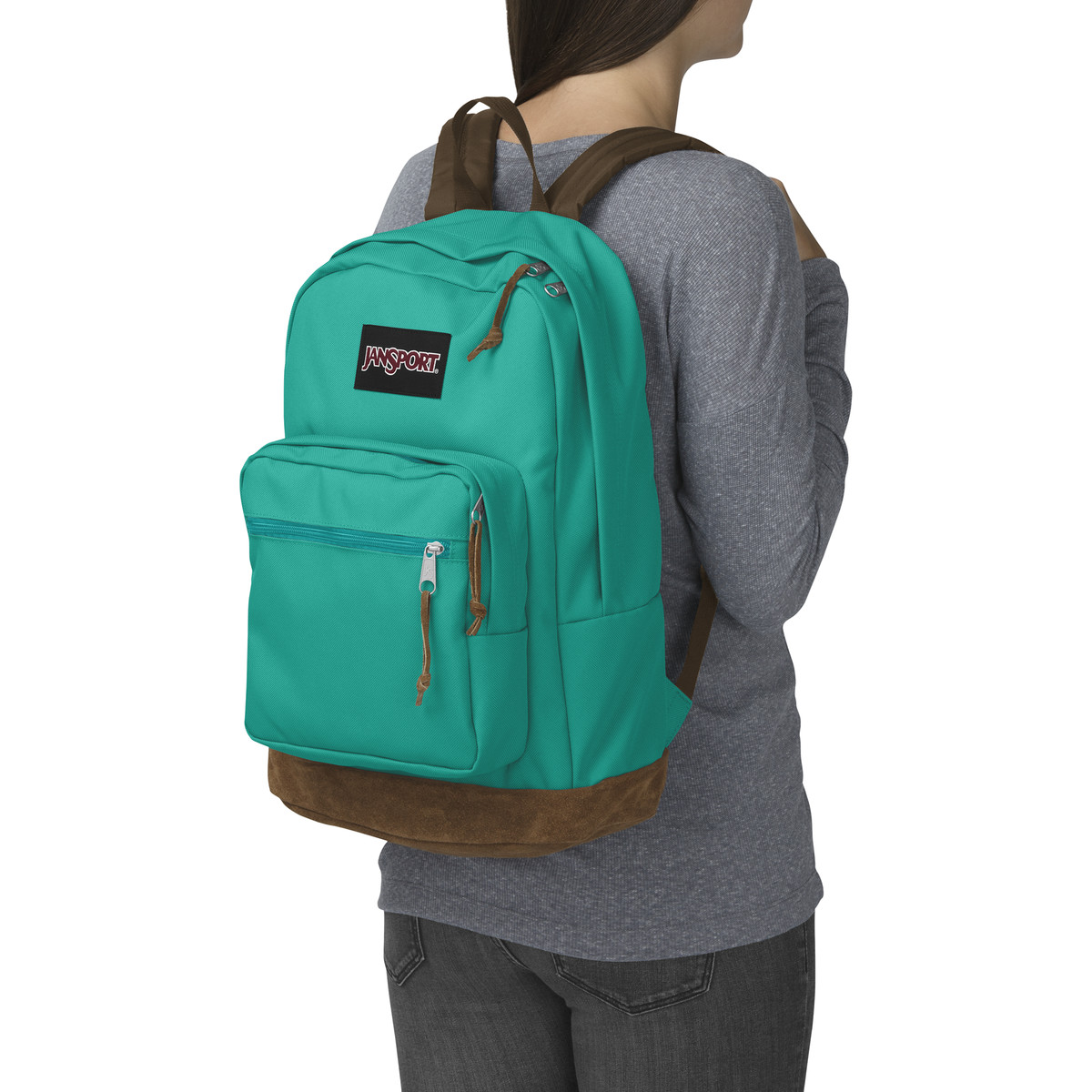 Jansport Right Pack Backpack Grey Rabbit Literacy Basics