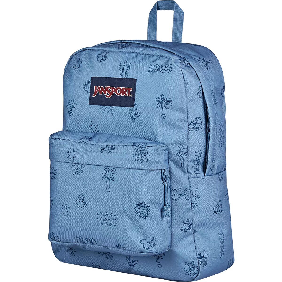 JanSport Superbreak Plus Pack Sunny Sketches? Blue