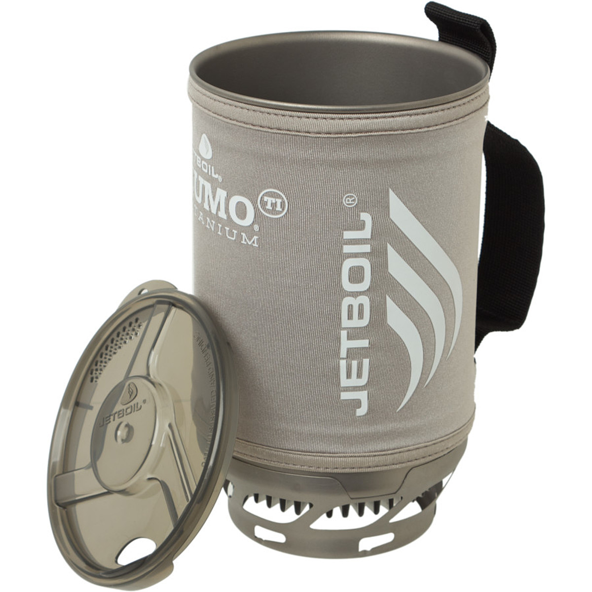 JETBOIL SUMO チタン製クッカー Jetboil Sumo Canister Stove - Titanium - Hike & Camp