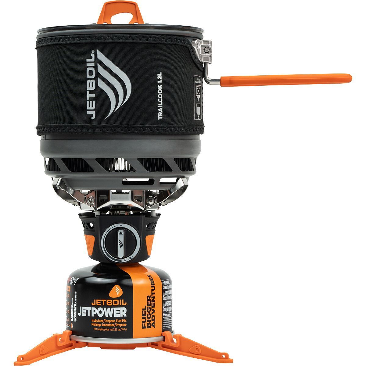 Image of Jetboil TrailCook 1.2L Backpacking Stove System Carbon, One Size