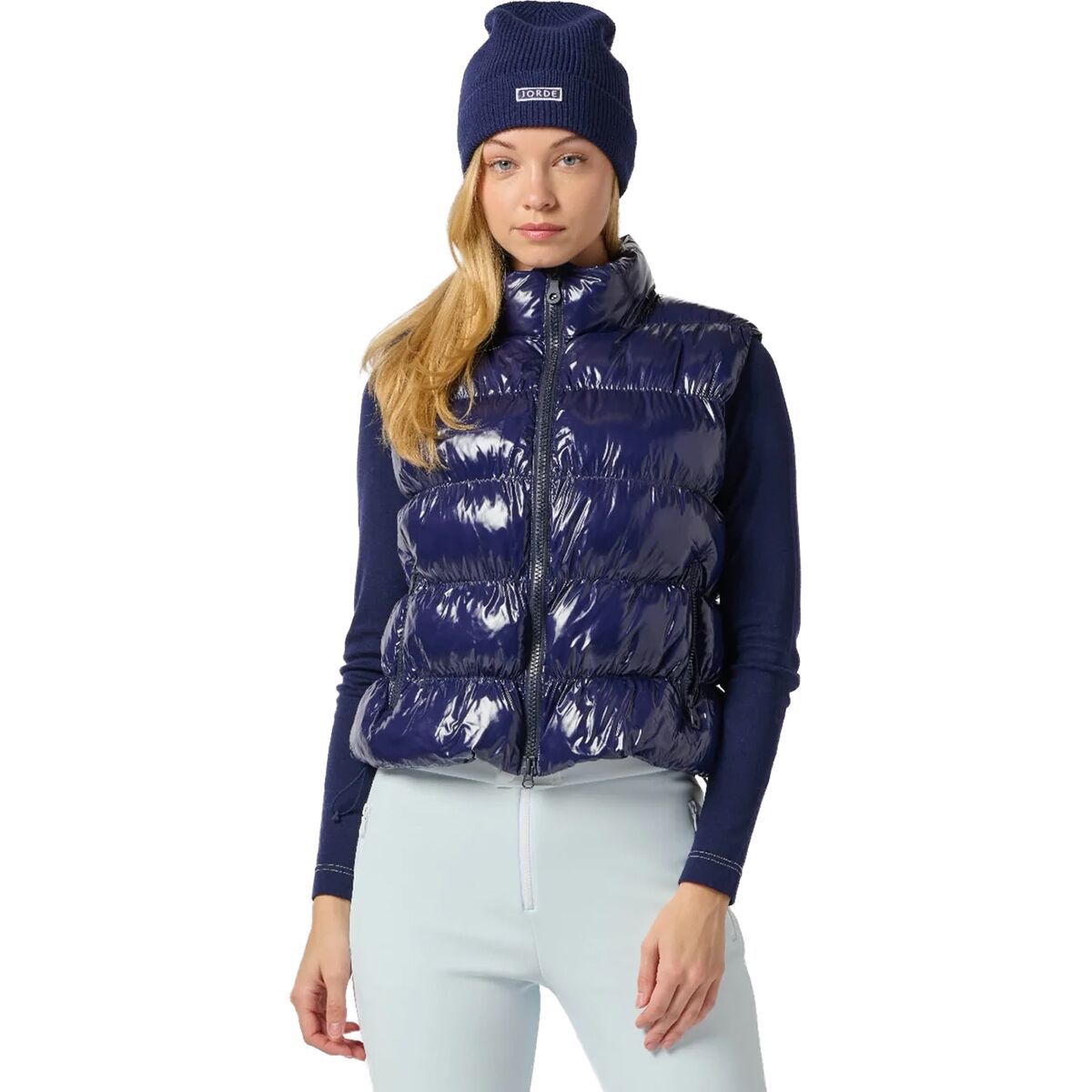 Image of Jorde Co. Nell Puffer Vest - Women's Ink, S