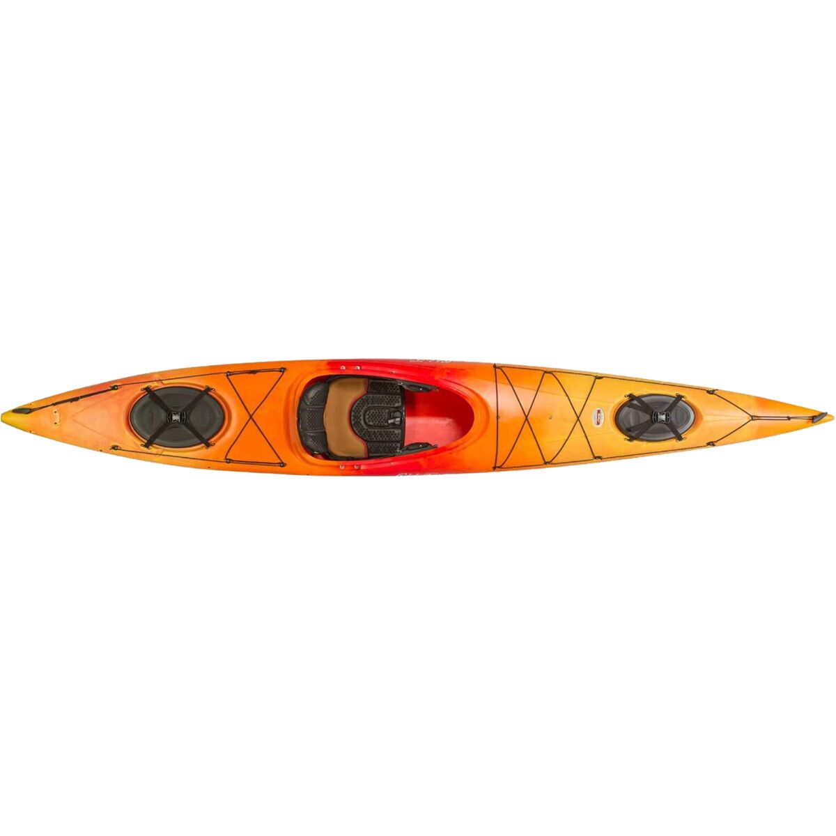 Image of Old Town Castine 140 Kayak + Rudder Sunrise, 14ft