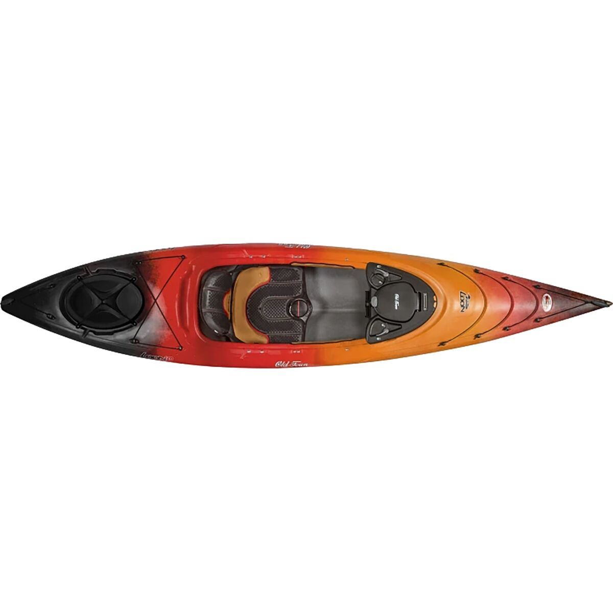 Image of Old Town Loon 120 Recreational Kayak Lava, 12ft