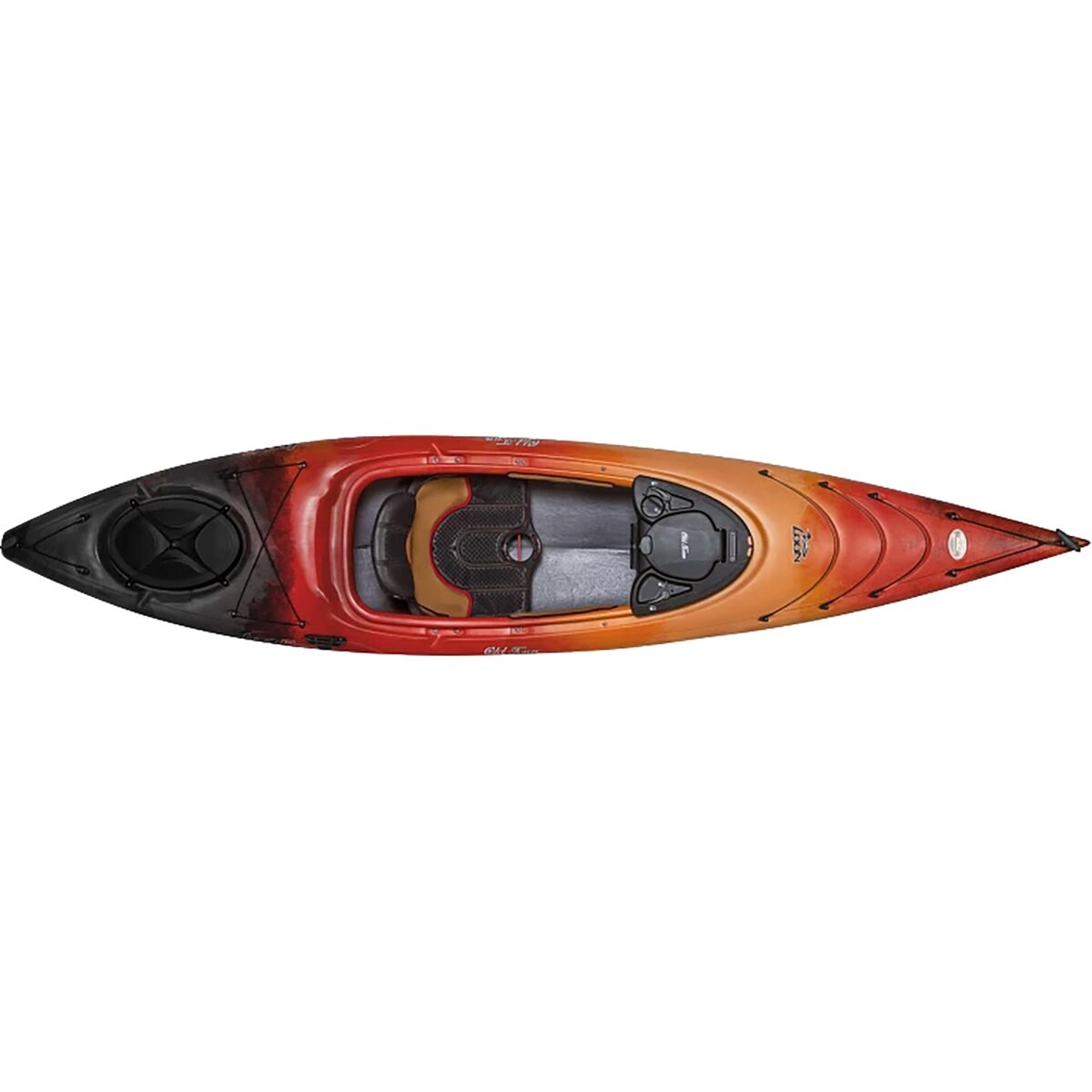 Image of Old Town Loon 126 Recreational Kayak Lava, 12ft 6in