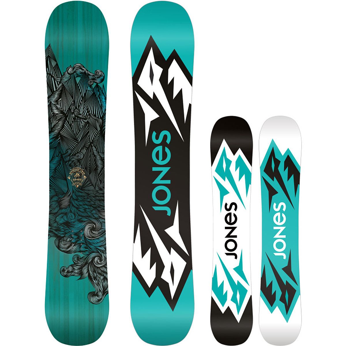 Jones Snowboards Mountain Twin Snowboard - Snowboard