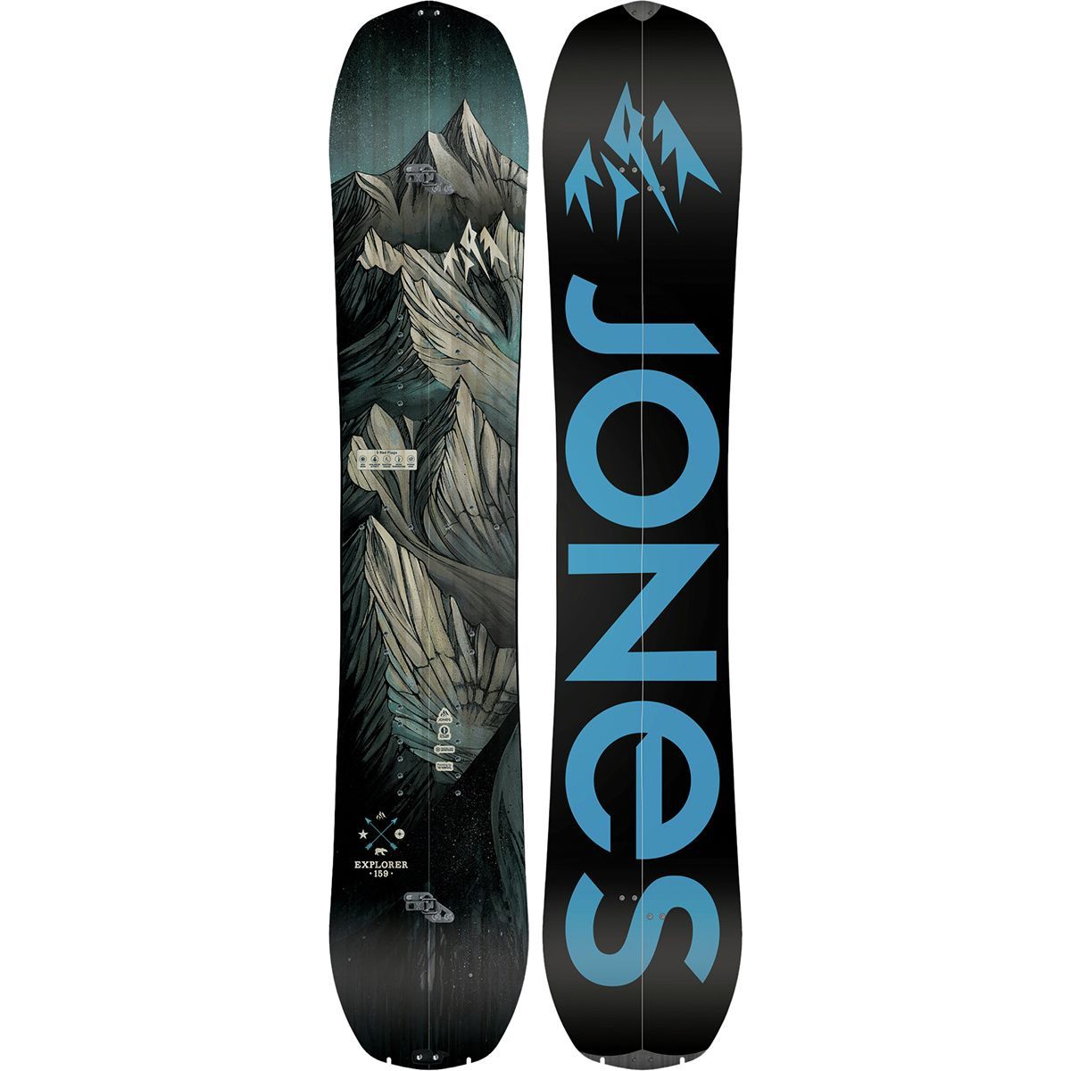 Jones Snowboards Explorer Splitboard Wide - Men's - Snowboard