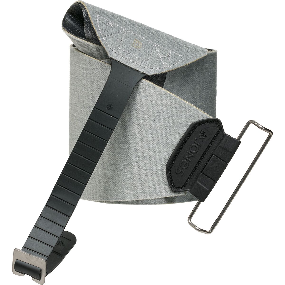 Jones Snowboards Jones Snowboards Nomad Splitboard Skins + Quick Tension Tail Clips Grey, I
