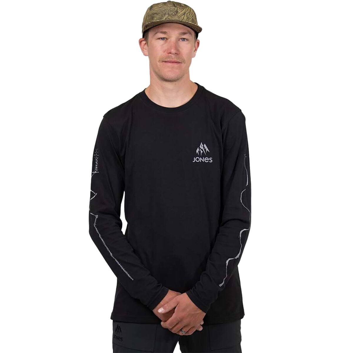 Jones Snowboards Split Long-Sleeve T-Shirt - Men's