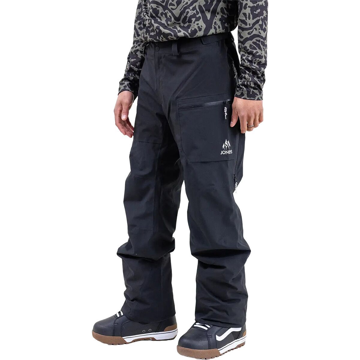 Image of Jones Snowboards Mtn Surf Recycled Pant - Men's Stealth Black, XL