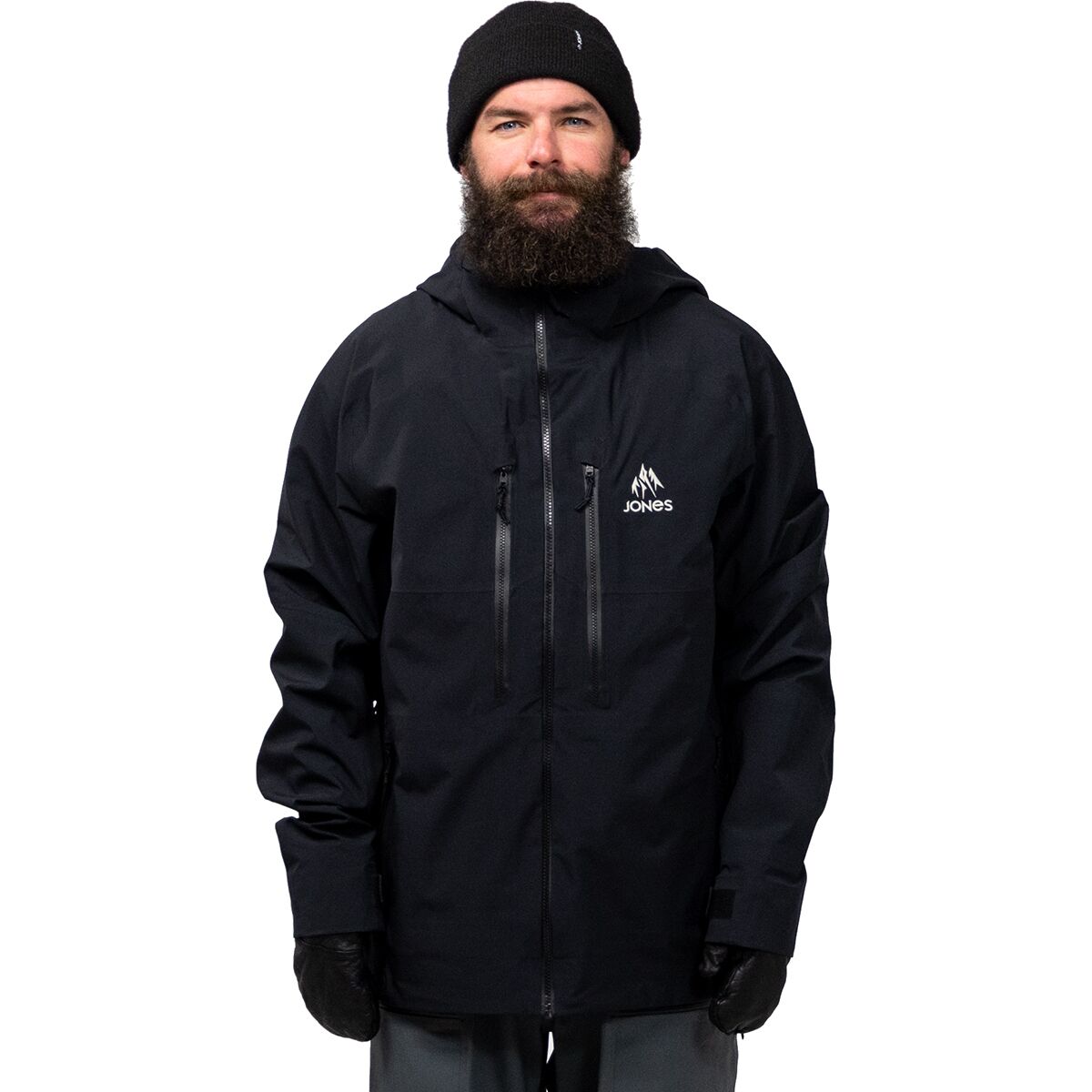 Jones Snowboards Shralpinist Stretch Recycled Jacket - Men's Stealth Black