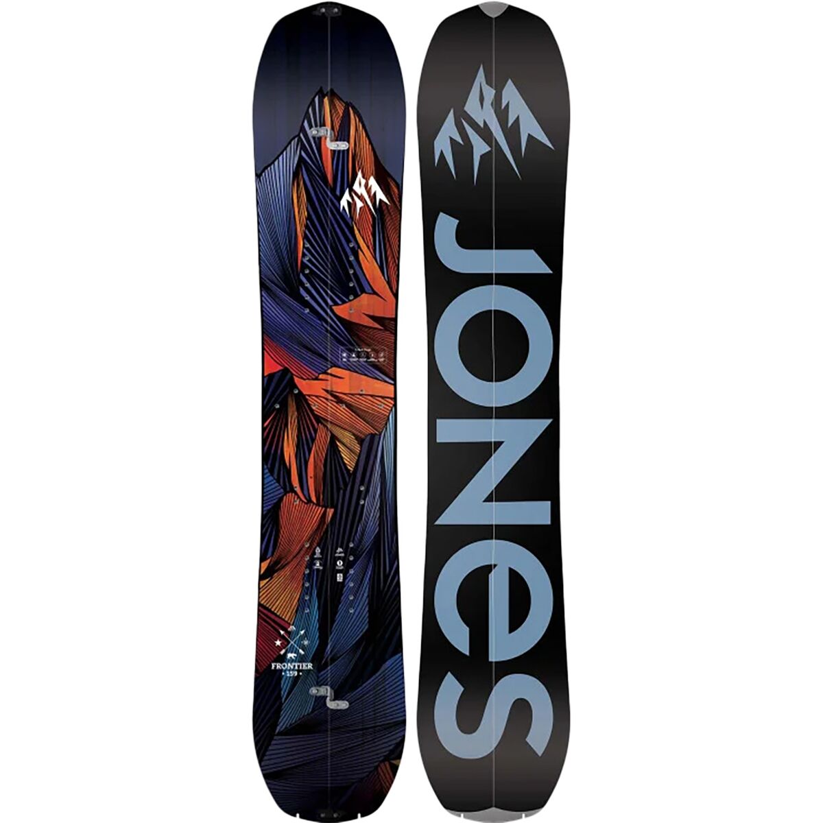 Jones Snowboards Frontier Splitboard - 2024 Black