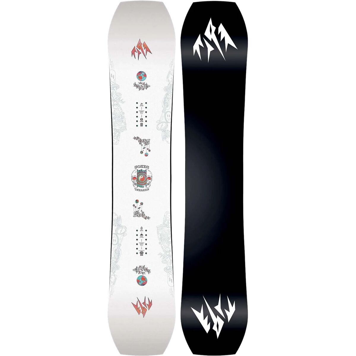 Jones Snowboards Tweaker Snowboard - 2024 White
