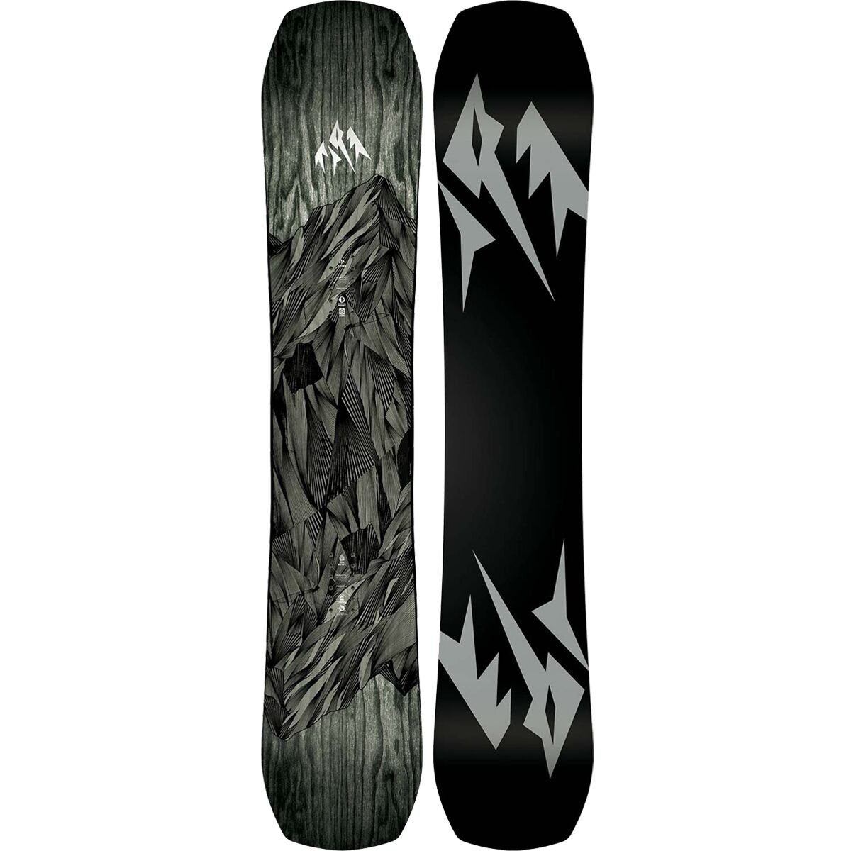 Jones Snowboards Ultra Mountain Twin Snowboard - 2024 Wood Veneer