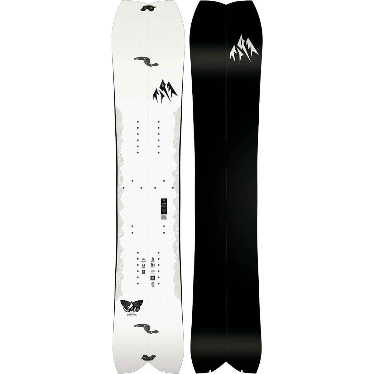 Jones Snowboards Ultralight Butterfly Splitboard - 2026 White, 150cm