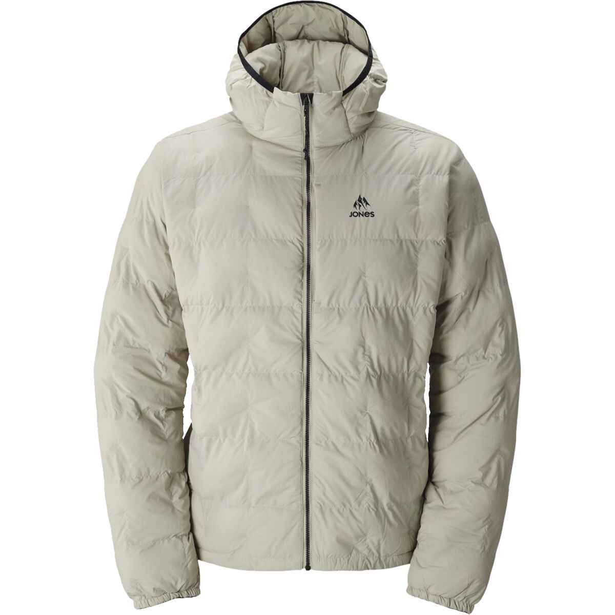 Jones Snowboards Dark Start Recycled Hooded Jacket - Men's Smoke Gray, L