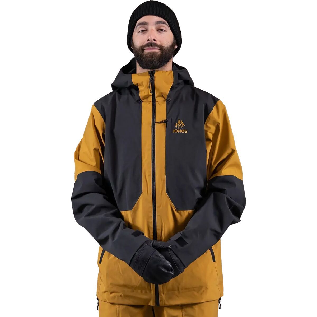 Image of Jones Snowboards MTN Surf Recycled Shell - Men's Sierra Brown, L
