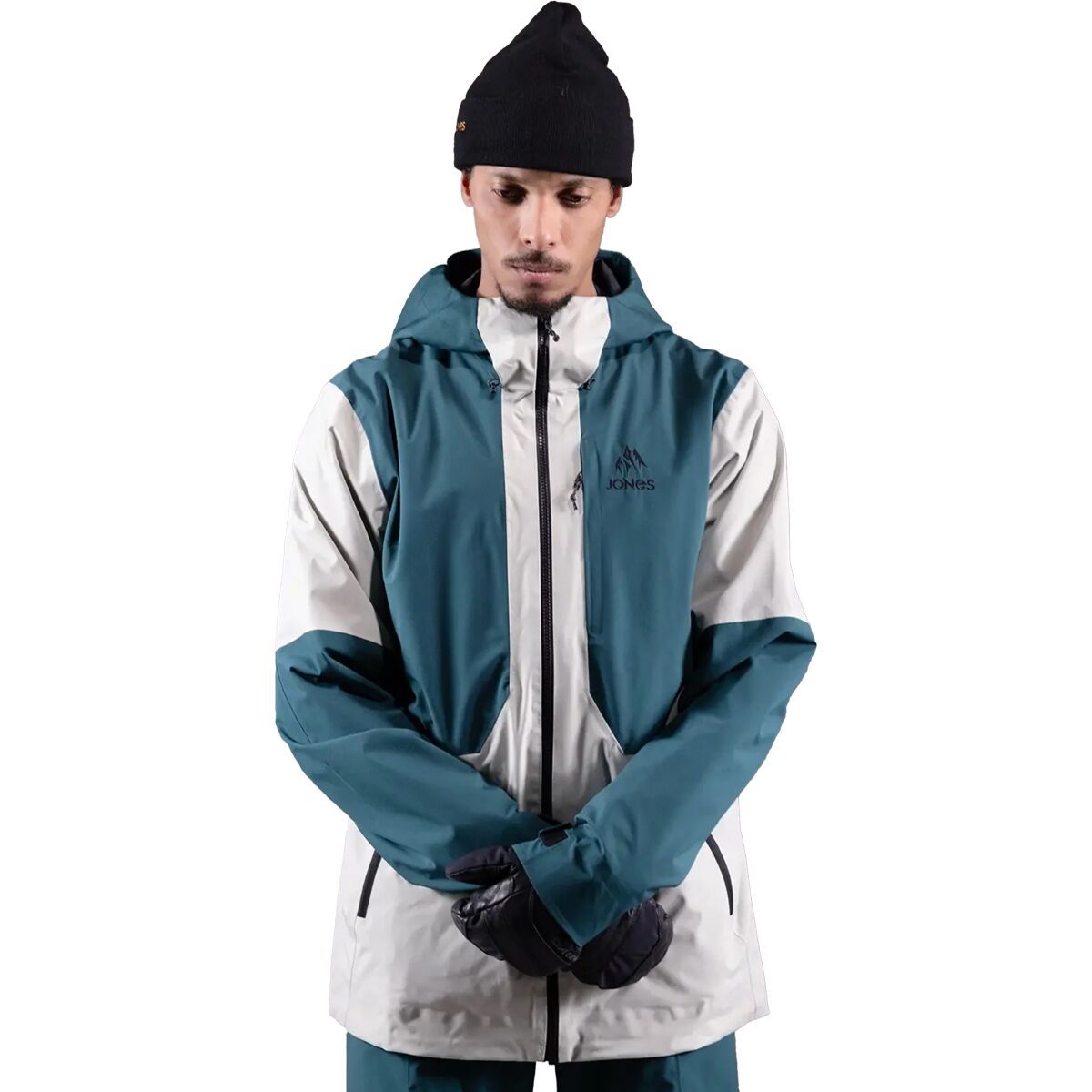 Jones Snowboards MTN Surf Recycled Shell - Men's Smoke Gray, L