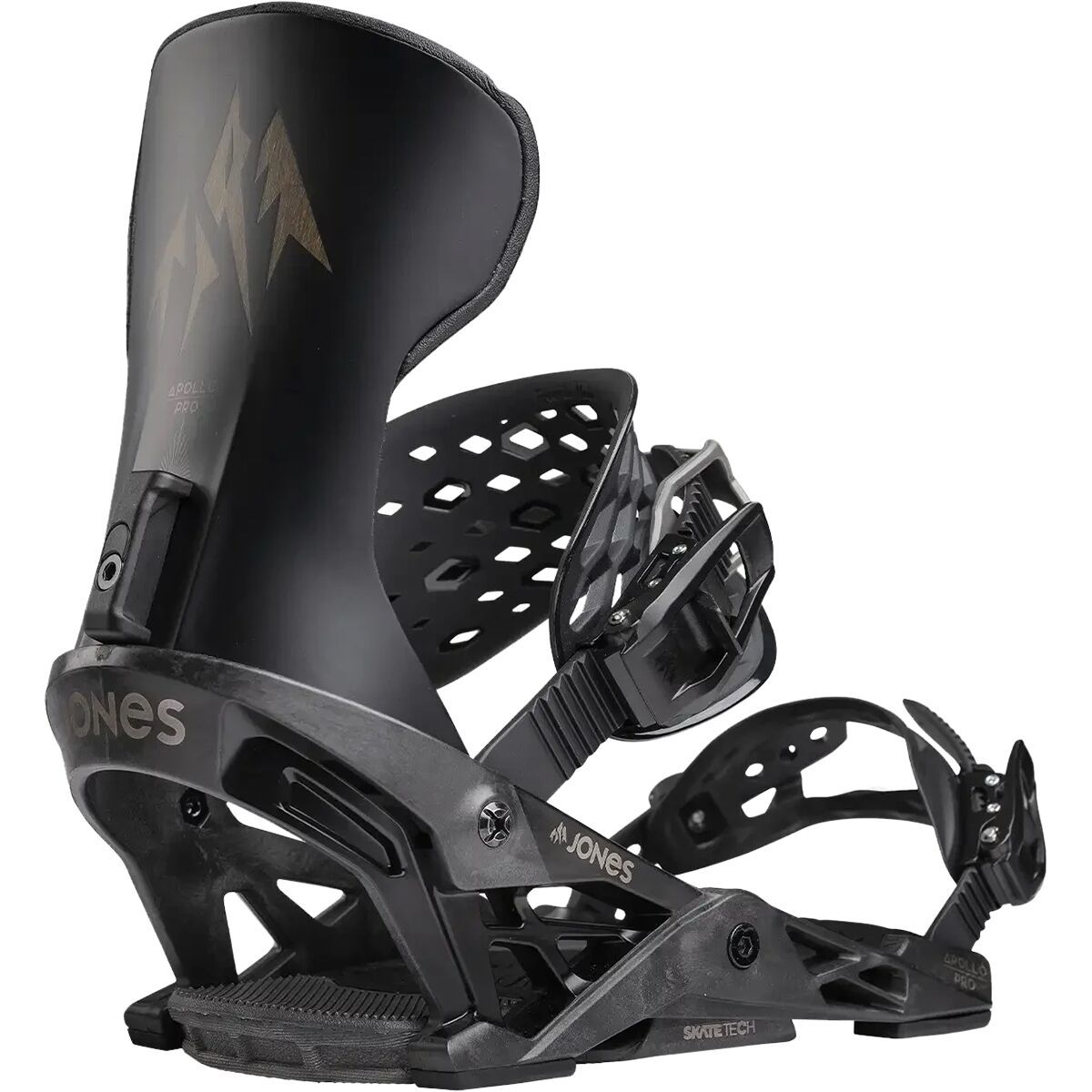 Jones Snowboards Apollo Pro Snowboard Binding - 2026 Stealth Black, M