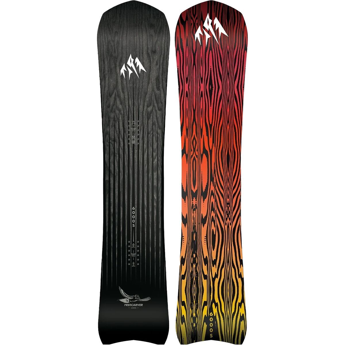Image of Jones Snowboards Freecarver 6000s Snowboard - 2026 Black, 158cm narrow