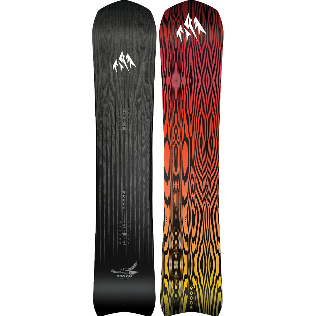 Image of Jones Snowboards Freecarver 9000s Snowboard - 2026 Black, 160cm