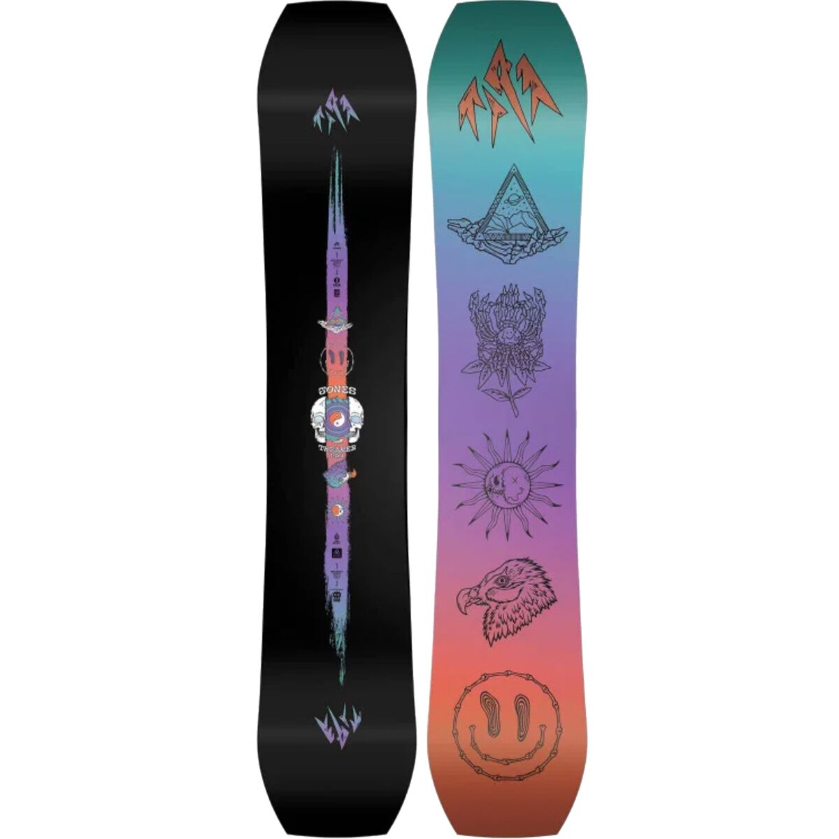Jones Snowboards Jones Snowboards Tweaker Pro Snowboard - 2025 Black, 151cm