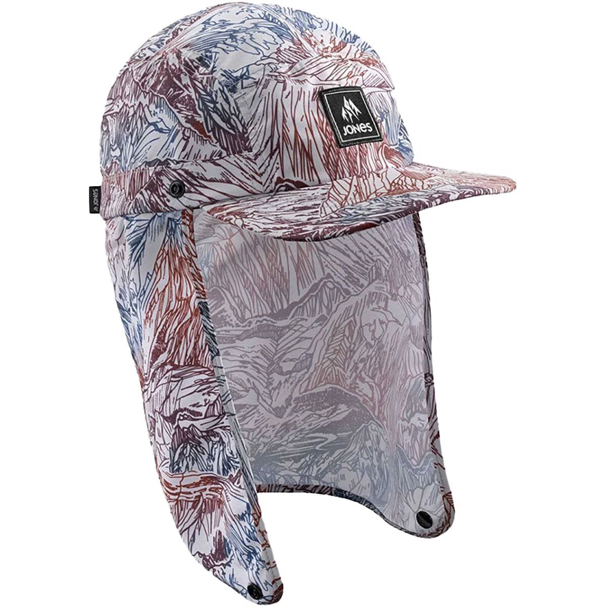 Jones Snowboards Shasta Rama Cap Mtn Ombre, One Size