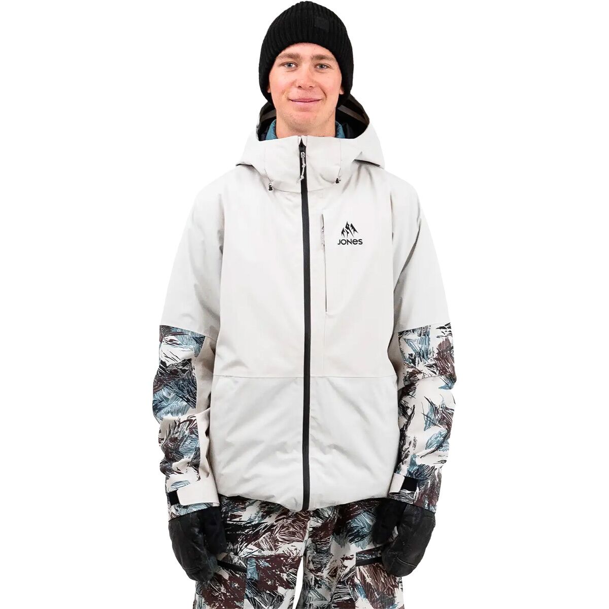 Image of Jones Snowboards Mtn Surf Recycled Jacket - Men's Smoke Gray, S